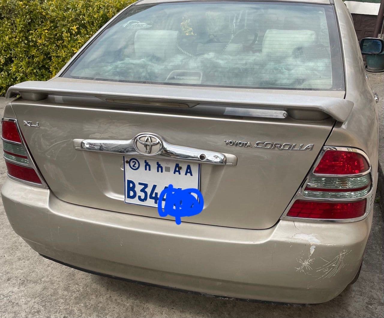 Toyota corolla 2003, photo 4 of 4